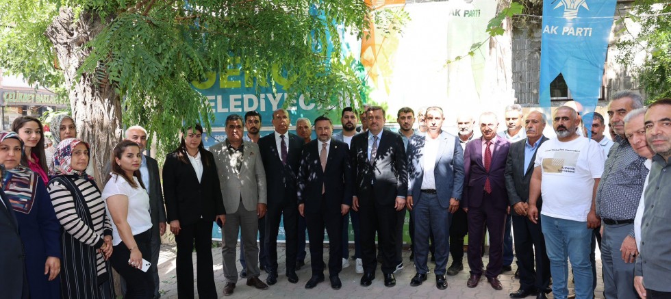 KARAYEL, GAZİANTEP’İN TÜM İLÇELERİNDE TEŞKİLATLARLA BULUŞTU