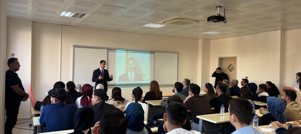 KAYMAKAM SOYLU, GAÜN İSLAHİYE KAMPÜSÜNDE ÖĞRENCİLERLE BULUŞTU