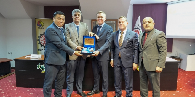 KIRGIZİSTAN NARYN HEYETİ NTO’DA: TİCARET VE YATIRIM İŞ BİRLİĞİ MASADA