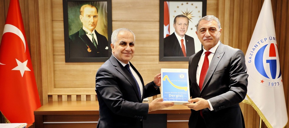 KIRŞEHİR AHİ EVRAN ÜNİVERSİTESİ REKTÖRÜ KARAHOCAGİL’DEN GAÜN’E ZİYARET