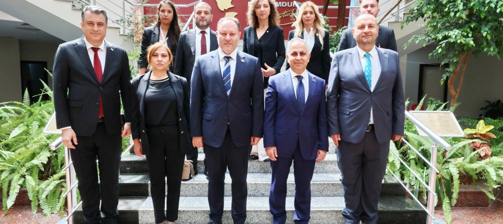 KKTC CUMHURİYET MECLİSİ BAŞKANI ÖZTÜRKLER’DEN GAÜN’E ZİYARET