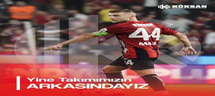 KÖKSAN, Şehrinin Takımının Yanında!