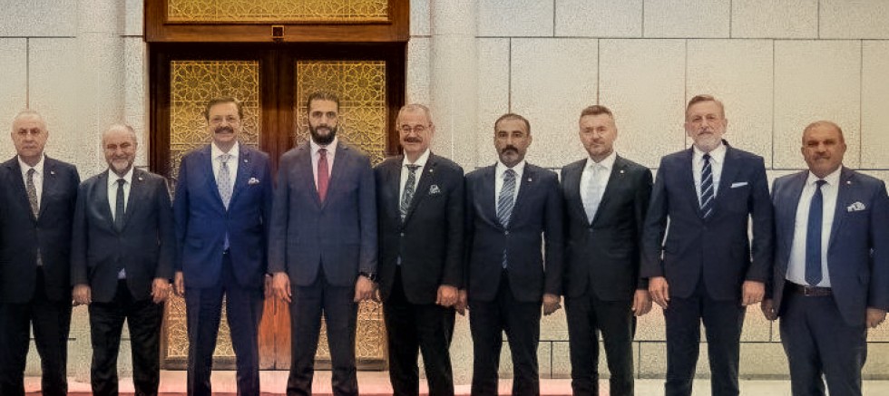 KONUKOĞLU VE YILDIRIM, SURİYE EKONOMİK İŞ BİRLİĞİ GÖRÜŞMELERİNE KATILDI