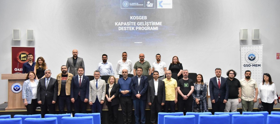 KOSGEB DESTEK PROGRAMLARI GSOMEM’DE KONUŞULDU