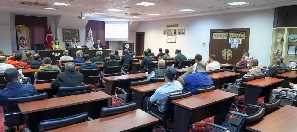 KOSGEB DESTEKLERİ BİLGİLENDİRME PROGRAMI NTO’DA  GERÇEKLEŞTİRİLDİ