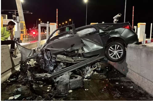 Kuzey Marmara Otoyolu'nda gişelerde feci kaza: Üst düzey yönetici hayatını kaybetti