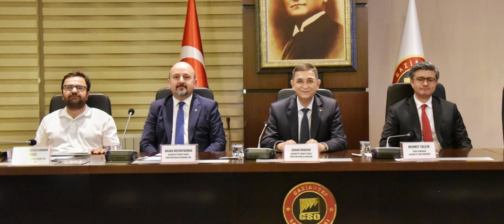 MAKİNE METAL SEKTÖR TOPLANTISI GSO'DA GERÇEKLEŞTİRİLDİ