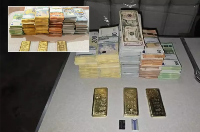 Manavgat Belediye'sinin deposundan servet çıktı! 3 kilo külçe altın, 500 bin euro...
