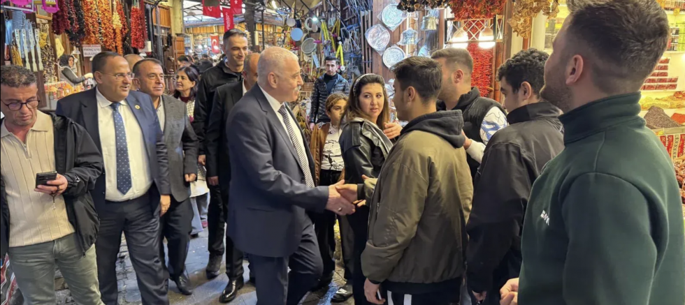 MHP’li Sermet Atay’dan Gaziantep’te “Derdin Derdimiz” Esnaf Ziyaretleri
