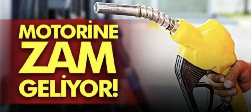 Motorine zam geliyor