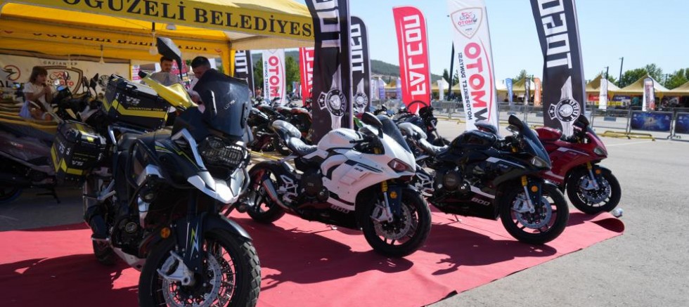 Motosiklet tutkunları Gaziantep'te buluştu