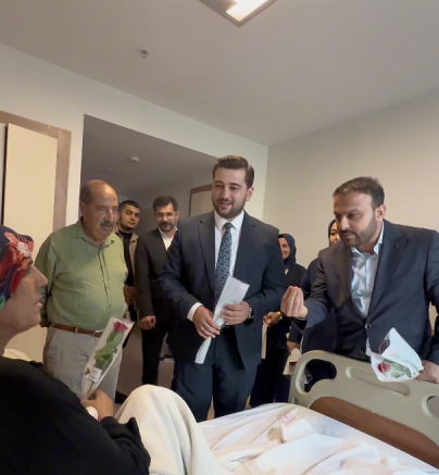 Mustafa Bağmancı ve Mesut Bozatlı’dan Hastanede Moral Ziyareti: Gönüllere Dokundular”