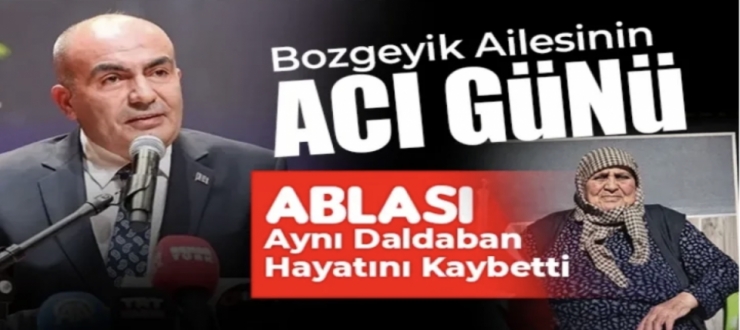 Mustafa Bozgeyik'in büyük üzüntüsü