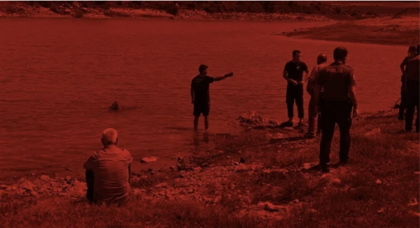 Gaziantep’te suya düşen çocuk son anda kurtarıldı