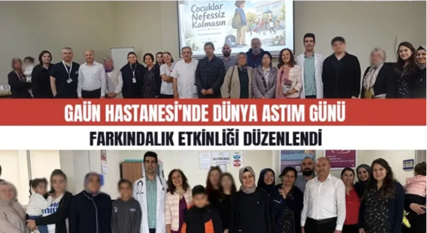 GAÜN Hastanesi’nde Dünya Astım Günü Farkındalık Etkinliği Düzenlendi