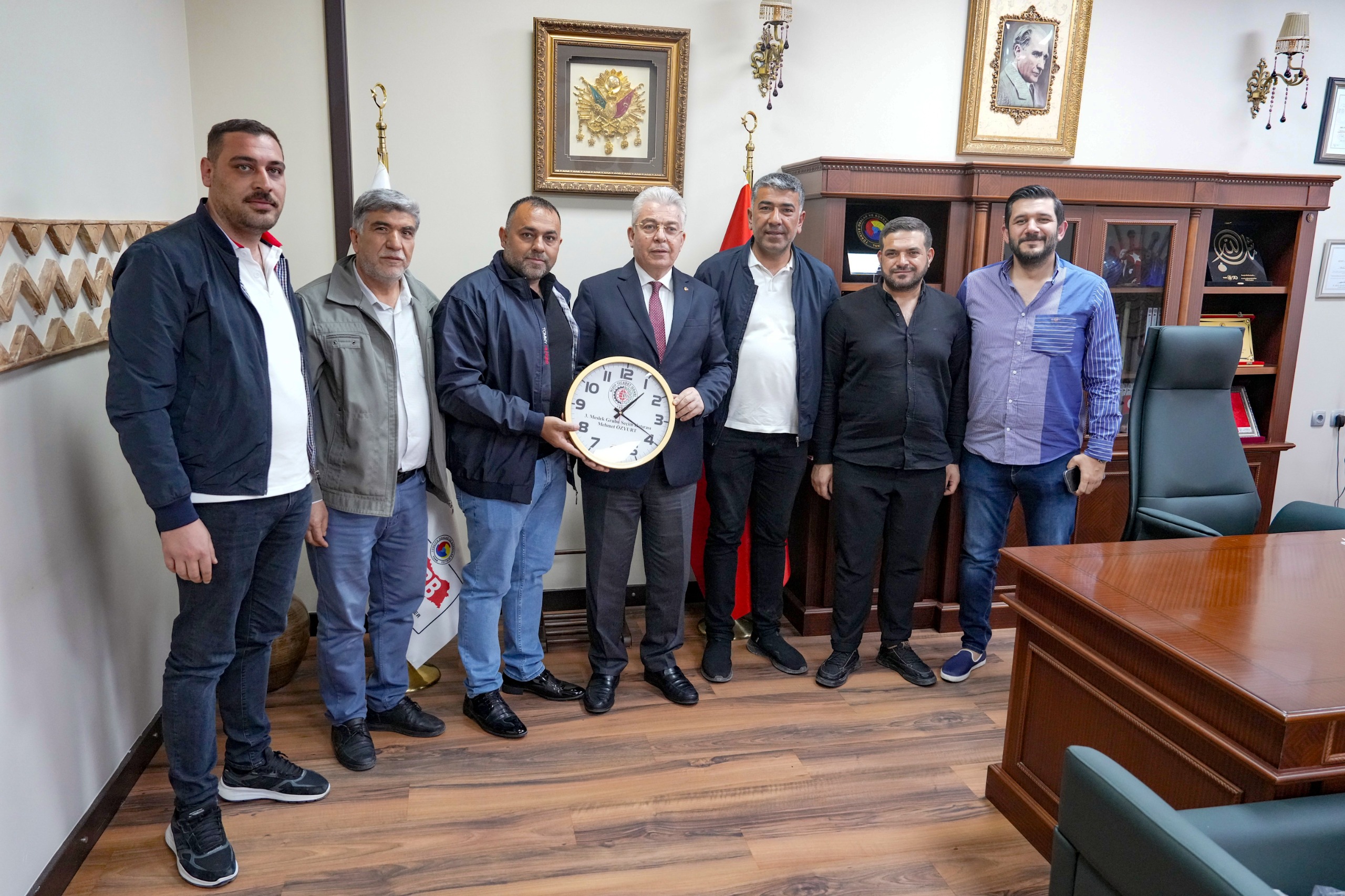 3. MESLEK GRUBU KOMİTE ADAYLARINDAN NTO BAŞKANLARIMIZA ZİYARET