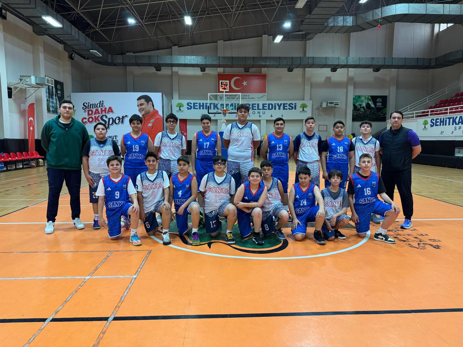 SANKO Okulları Basketbolda Zirveye Çıktı