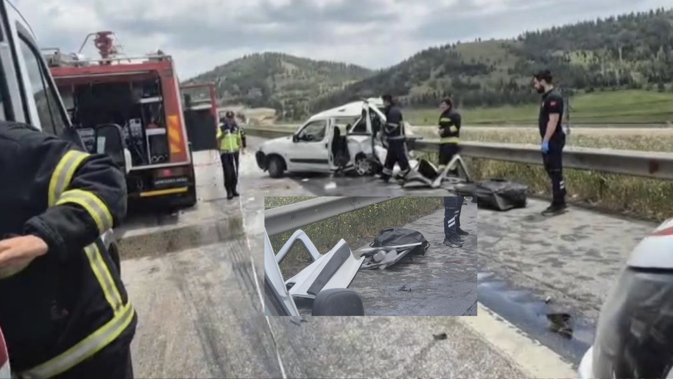 TAG Otoyolu'nda tır hafif ticari araca arkadan çarptı: 2 ölü, 2 yaralı