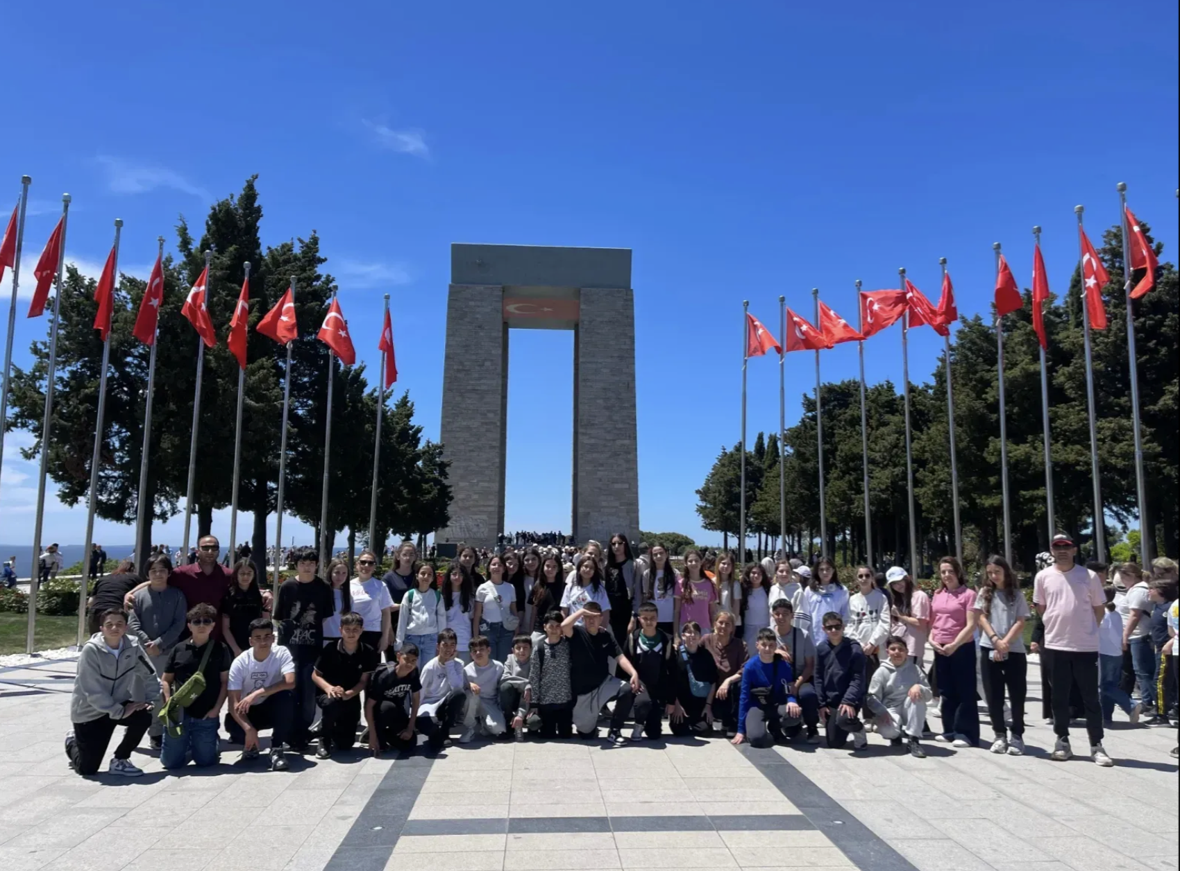 GKV’li Gençler 19 Mayıs Coşkusunu Çanakkale Ruhuyla Taçlandırdı