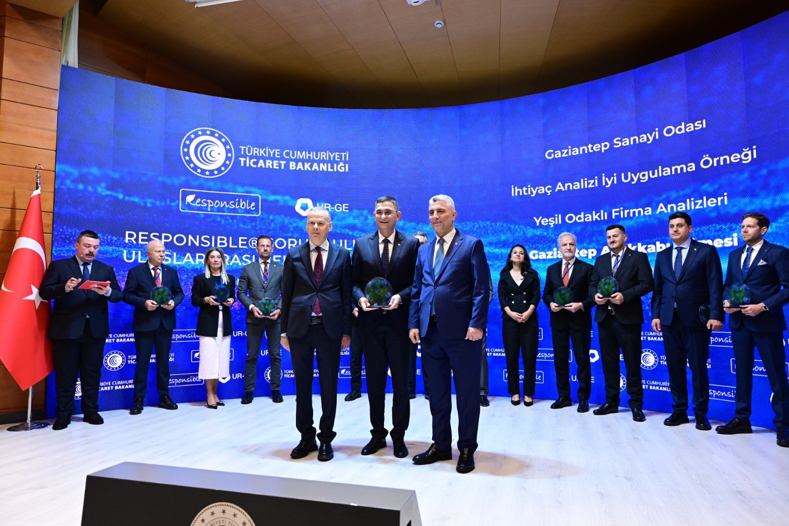 TİCARET BAKANLIĞI’NDAN GSO’YA URGE ÖDÜLÜ