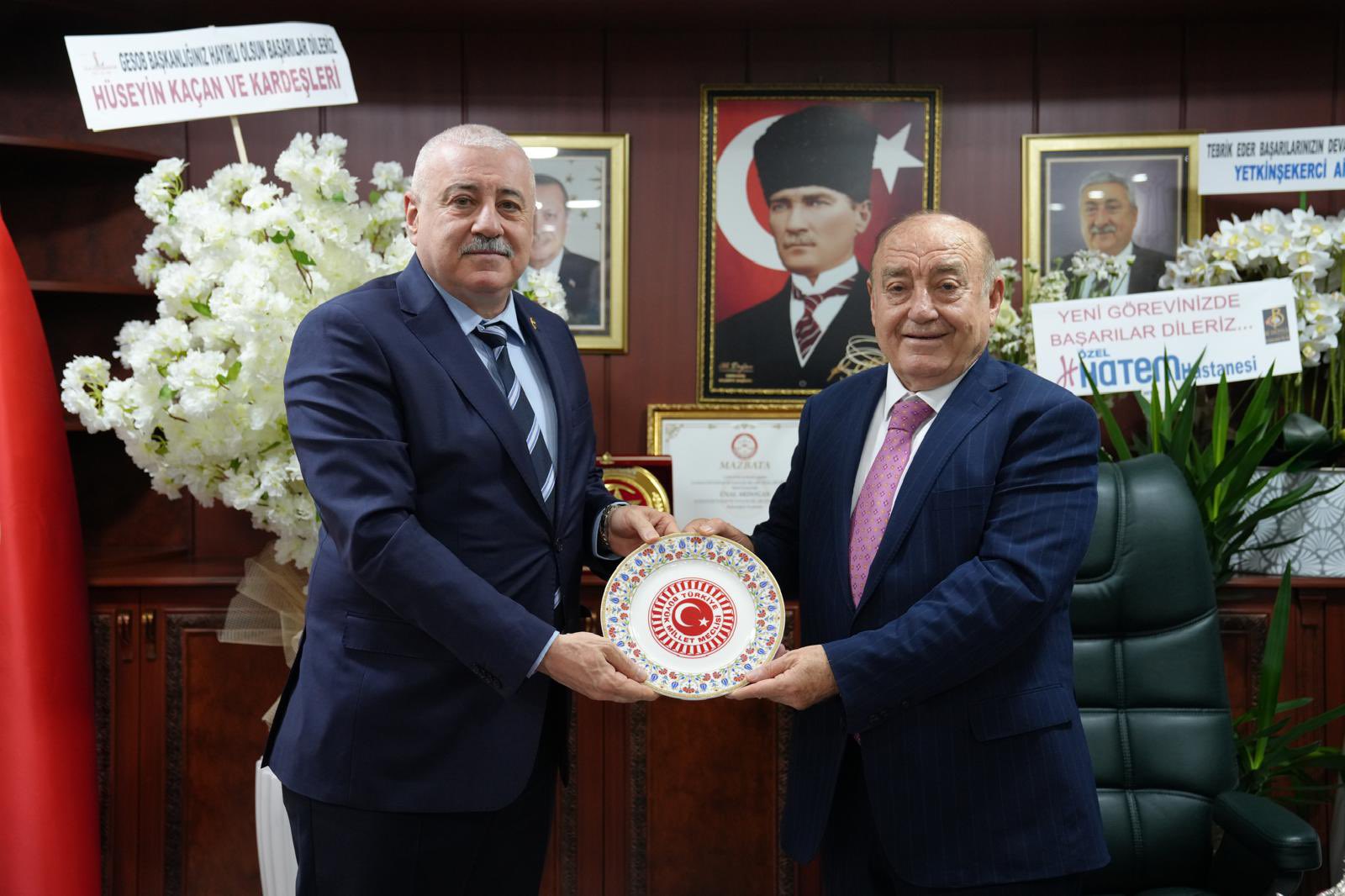 MHP Milletvekili Atay’dan GESOB Başkanı Akdoğan’a ziyaret