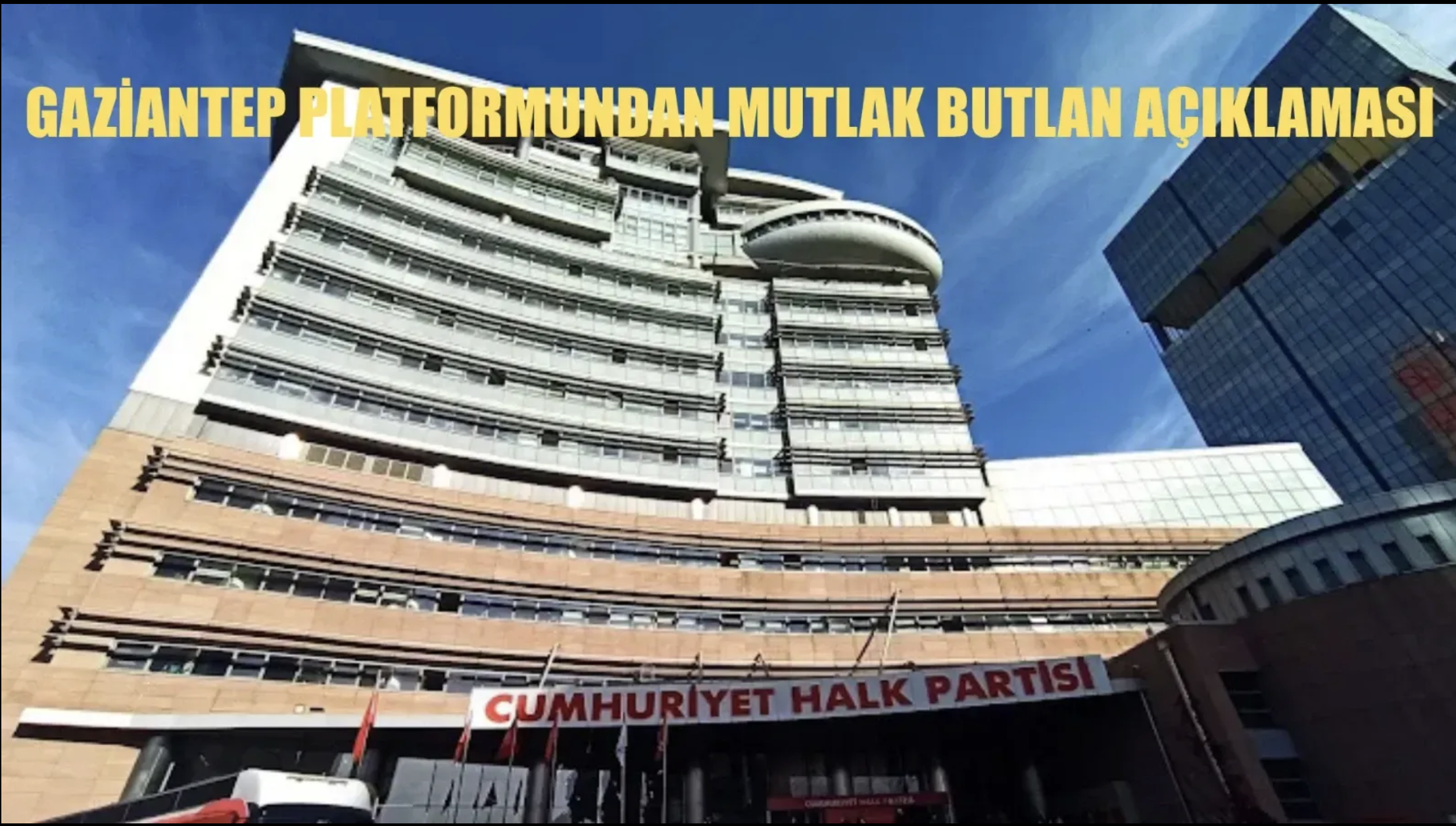 Gaziantep STK Platformu'ndan ortak mutlak butlan açıklaması