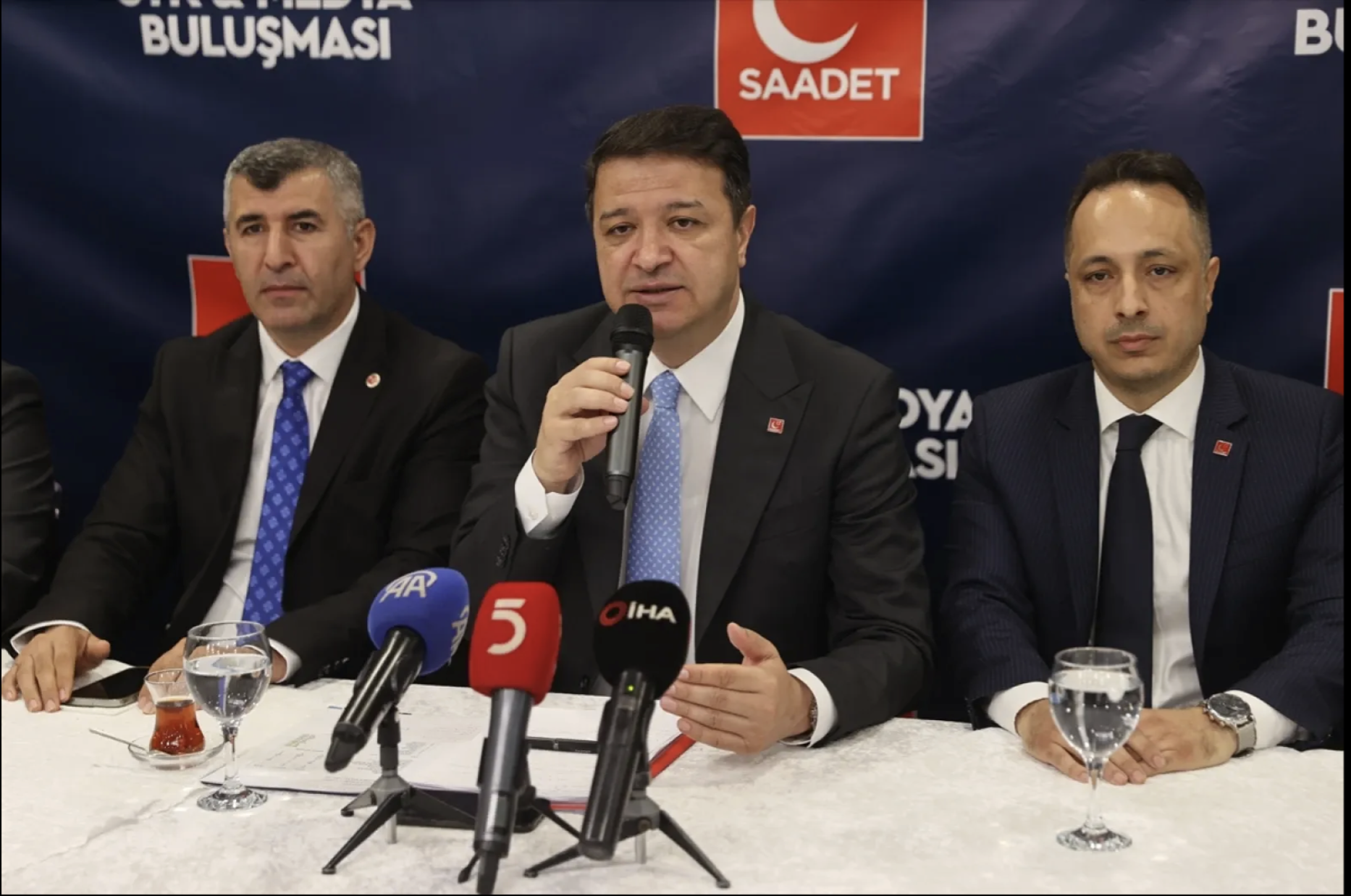 Saadet Partisi Genel Başkanı Arıkan, Gaziantep'te