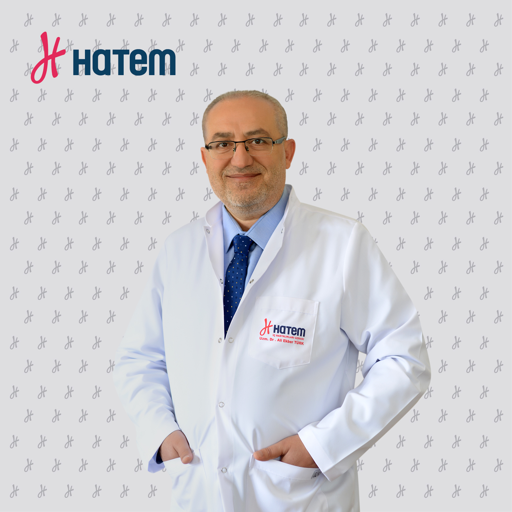 İÇ HASTALIKLARI (DAHİLİYE) UZMANI UZM. DR. ALİ EKBER TÜRK HATEM’DE