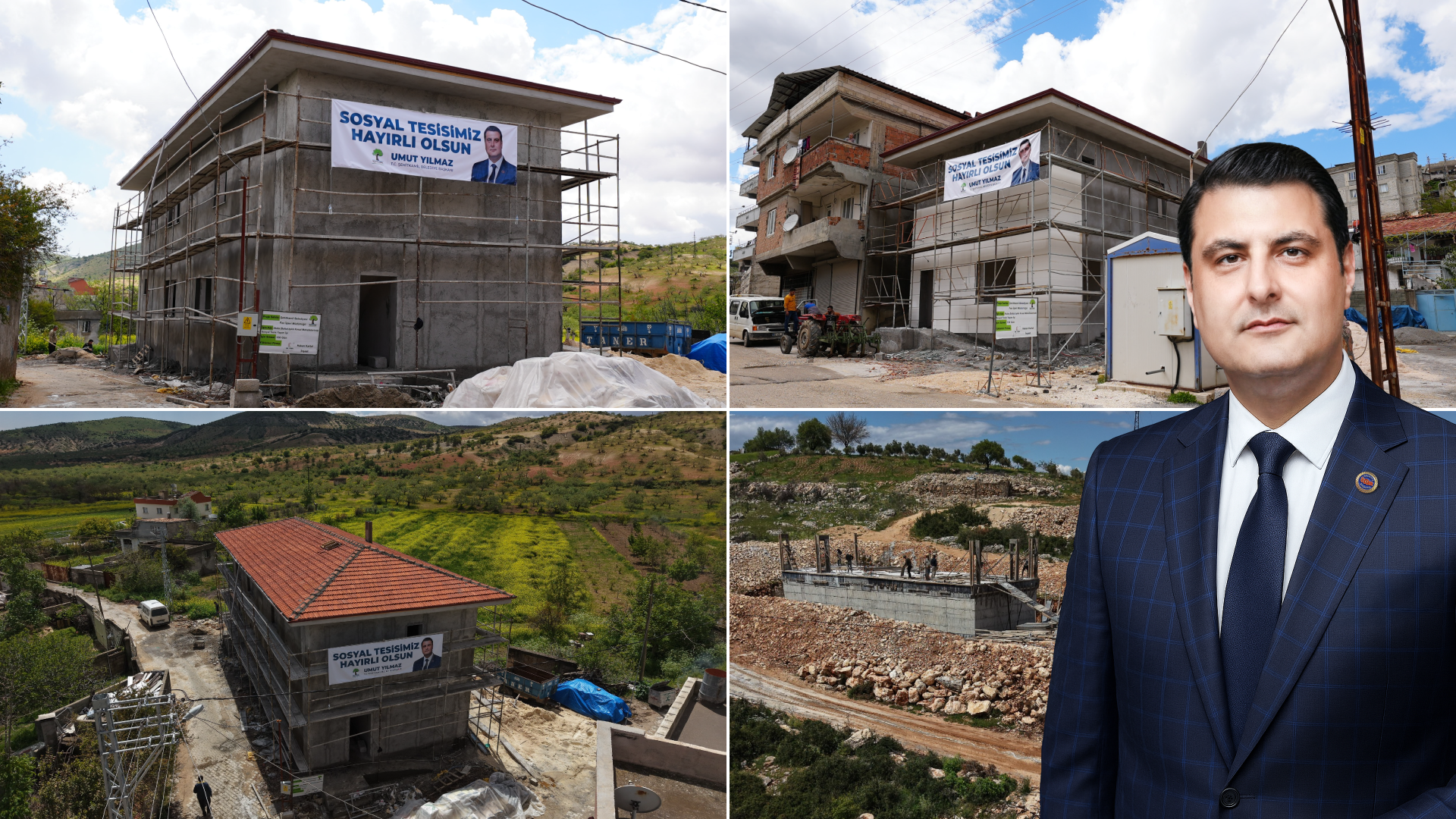 Şehitkamil’den 3 mahalleye sosyal tesis
