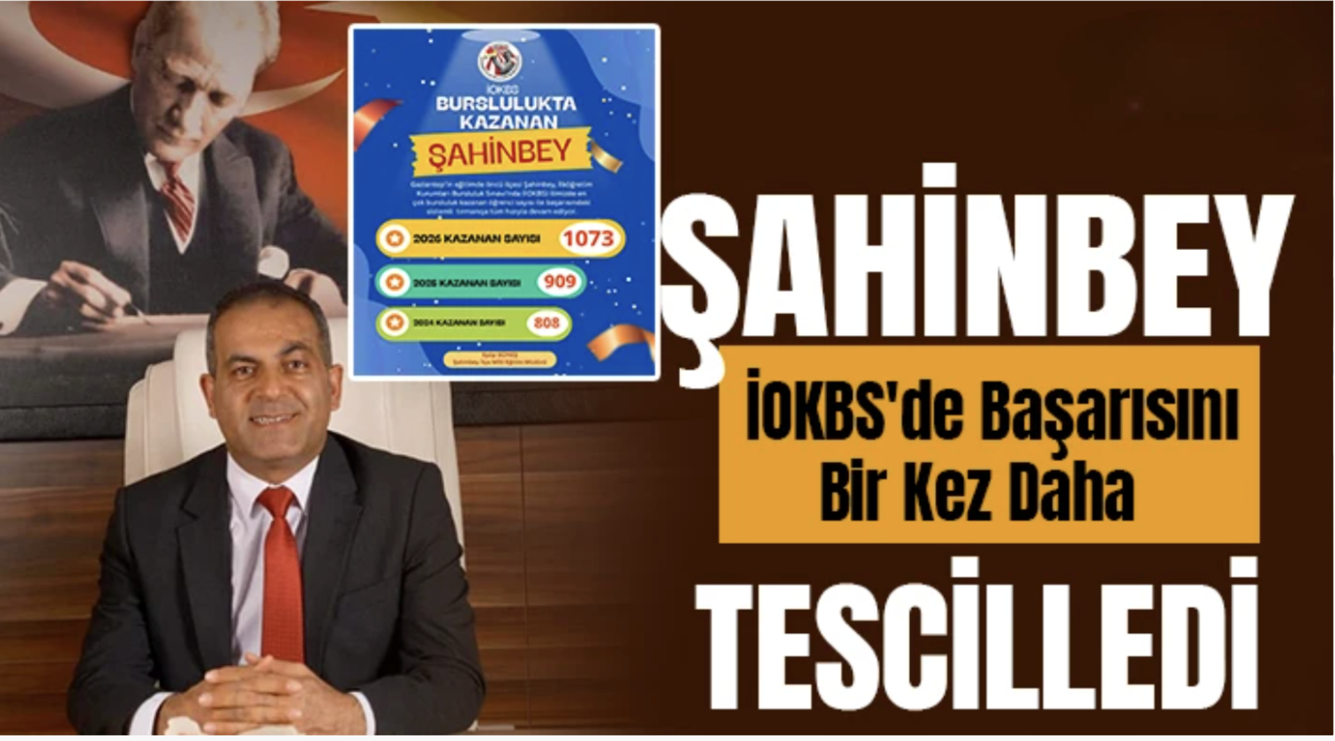 Şahinbey, İOKBS'de Başarısını Bir Kez Daha Tescilledi