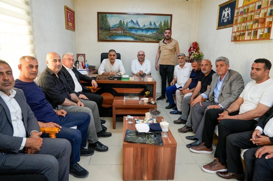 NTO HEYETİNDEN MHP NİZİP İLÇE BAŞKANI FATİH ÇETİN’E HAYIRLI OLSUN ZİYARETİ