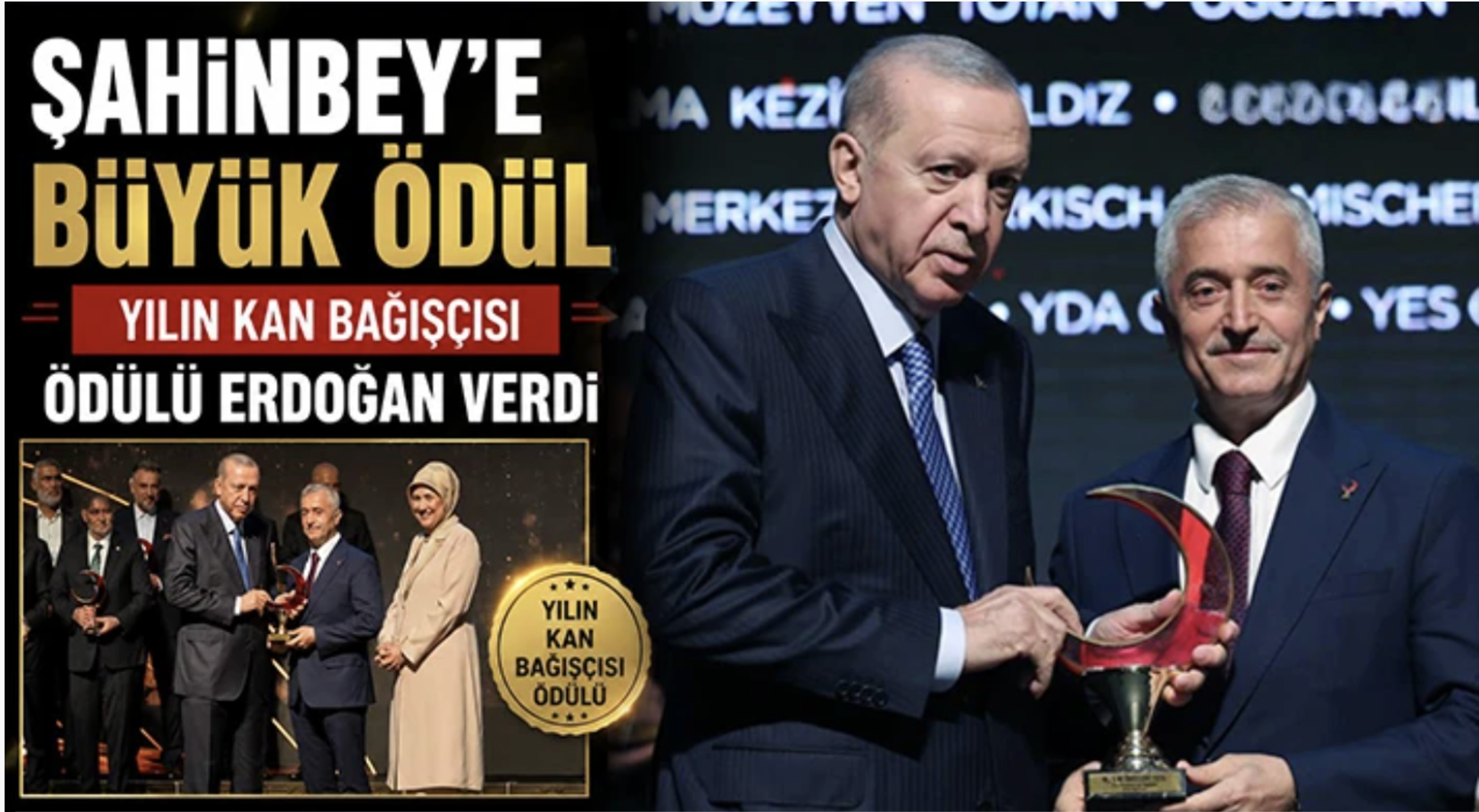 Cumhurbaşkanı Erdoğan'dan Tahmazoğu'na birincilik ödülü
