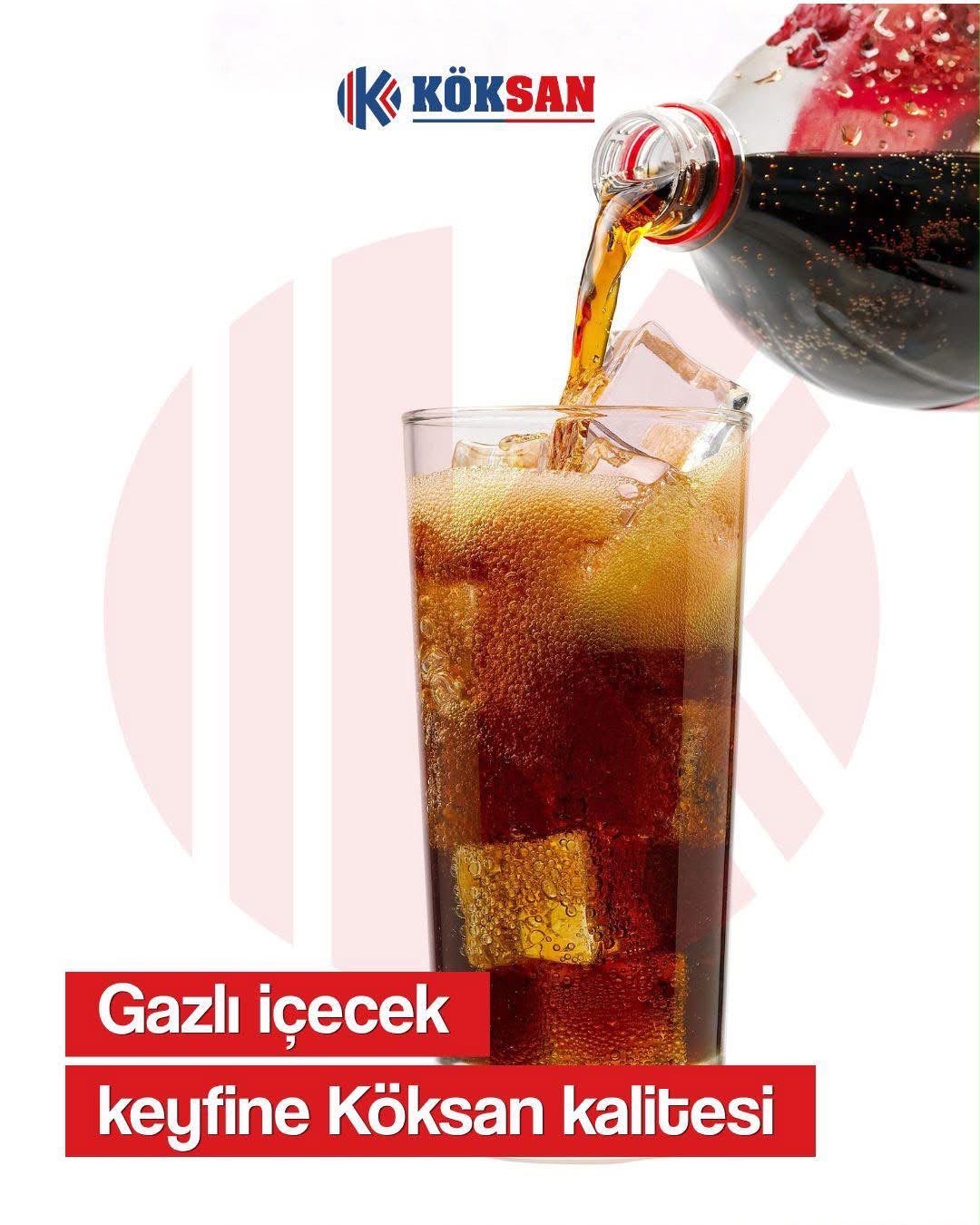 KÖKSAN, Gazlı İçecek Sektörüne Yüksek Standartlı Ambalaj Çözümleri Sunuyor
