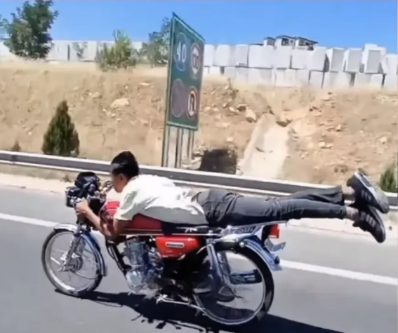 Gaziantep’te motosiklet dehşeti