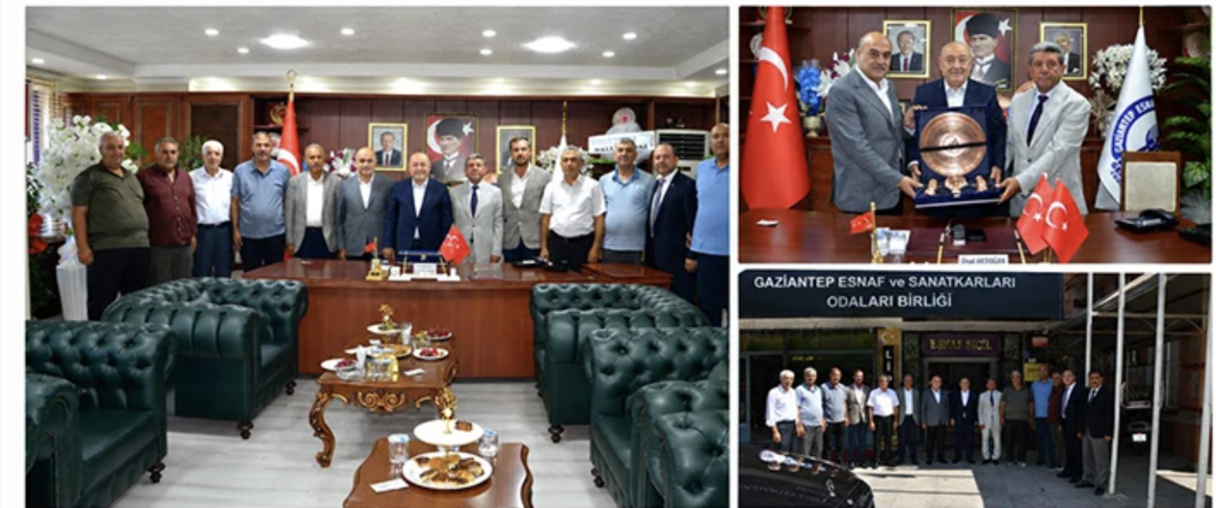 Nizip Ticaret Borsası’ndan GESOB Başkanı Ünal Akdoğan’a Ziyaret