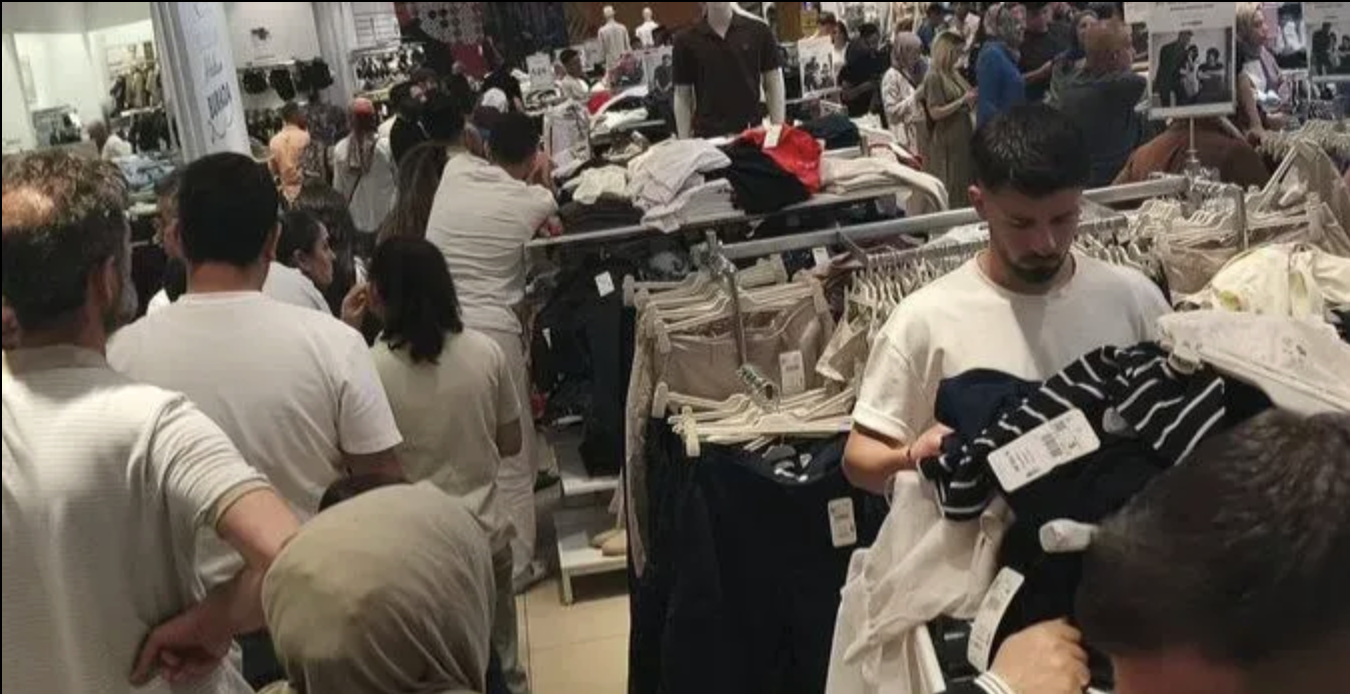Gaziantep'te AVM'de ortalık ayağa kalktı