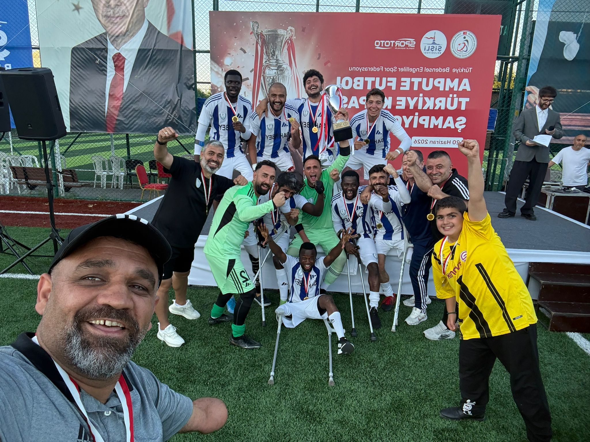 TÜRKİYE KUPASI ŞAMPİYONU DA ŞAHİNBEY