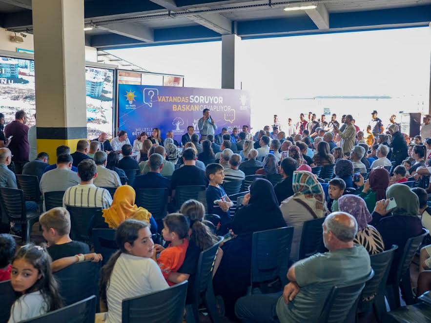 Başkan Yılmaz Kuzeyşehir’de Vatandaşlarla Buluştu