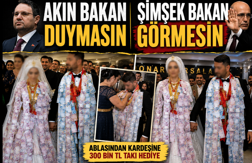 Gelin ve Damat Paradan Elbise Giydi…Herkes Bu Düğünü Konuşuyor