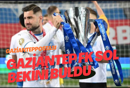 Gaziantep FK sol bekini buldu