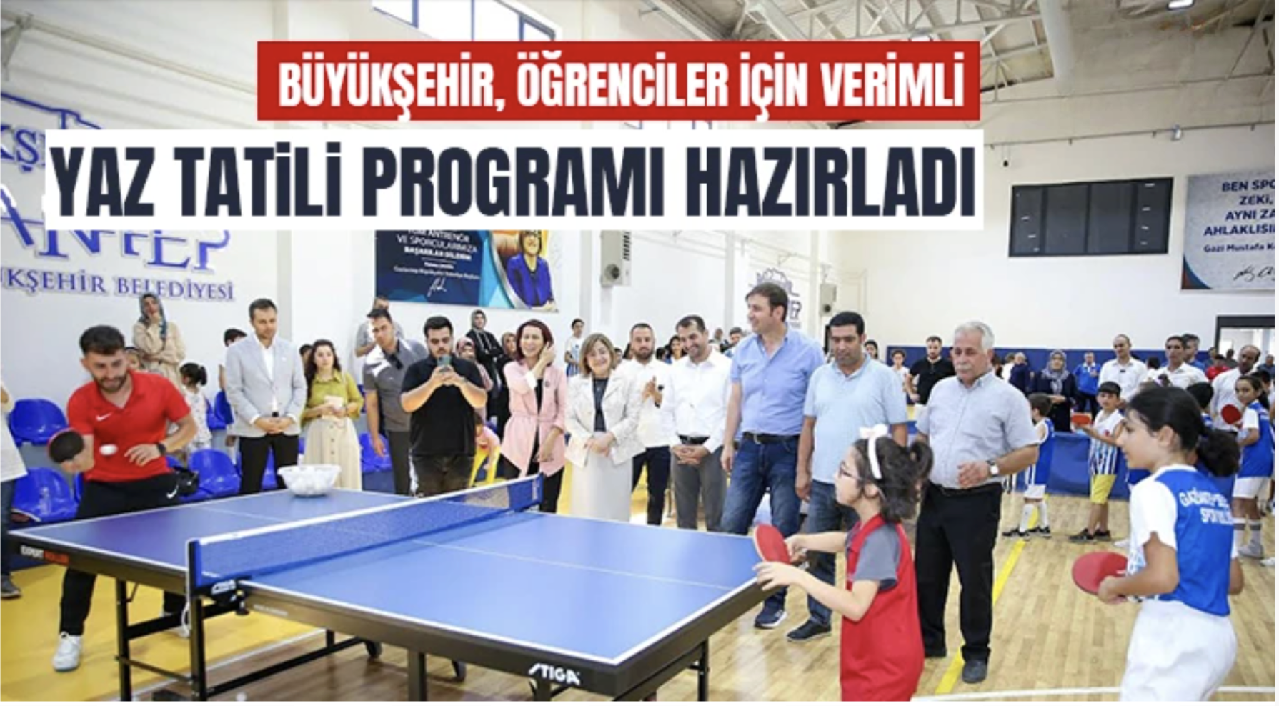 Büyükşehir, öğrenciler için verimli yaz tatili programı hazırladı