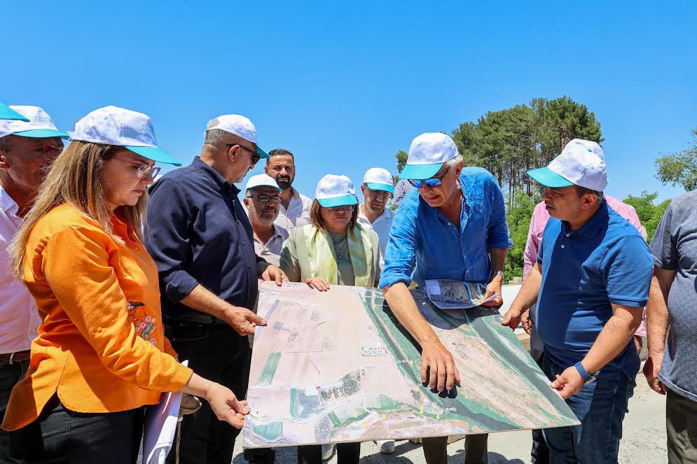 BAŞKAN ŞAHİN, KARKAMIŞ KUŞ GÖZLEM NOKTASI’NDA YÜRÜTÜLEN ÇALIŞMALARI İNCELEDİ