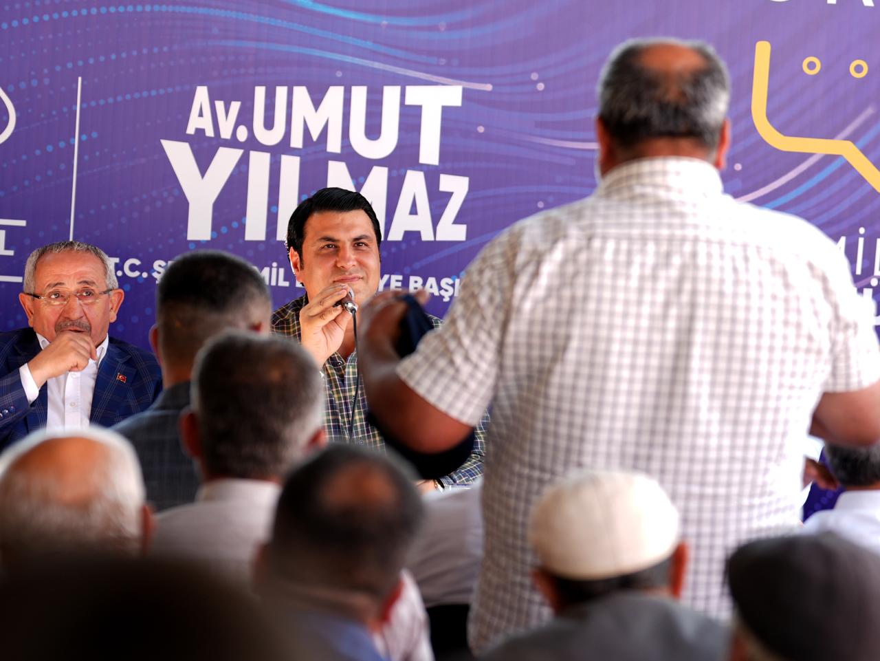 BAŞKAN YILMAZ, YAMAÇOBA VE 29 EKİM MAHALLELERİNDE VATANDAŞLARLA BULUŞTU