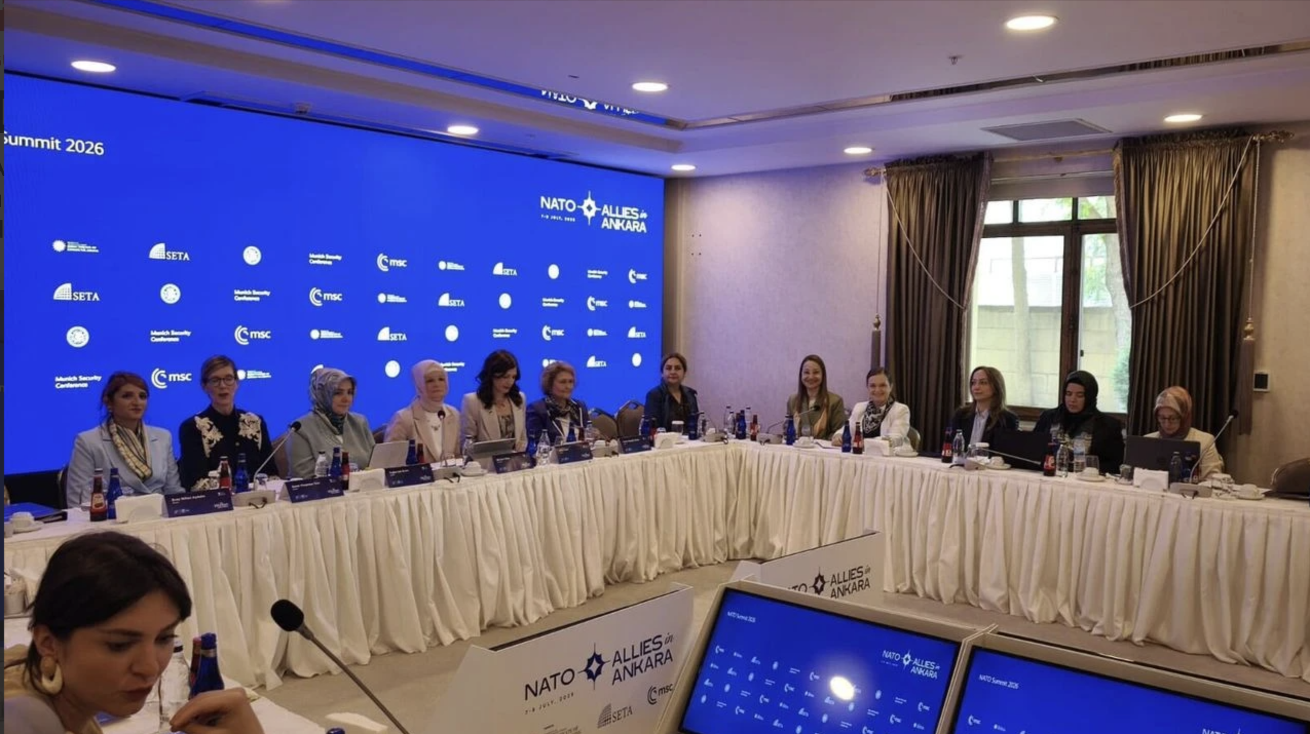 Derya Bakbak, NATO Zirvesi’ne katıldı