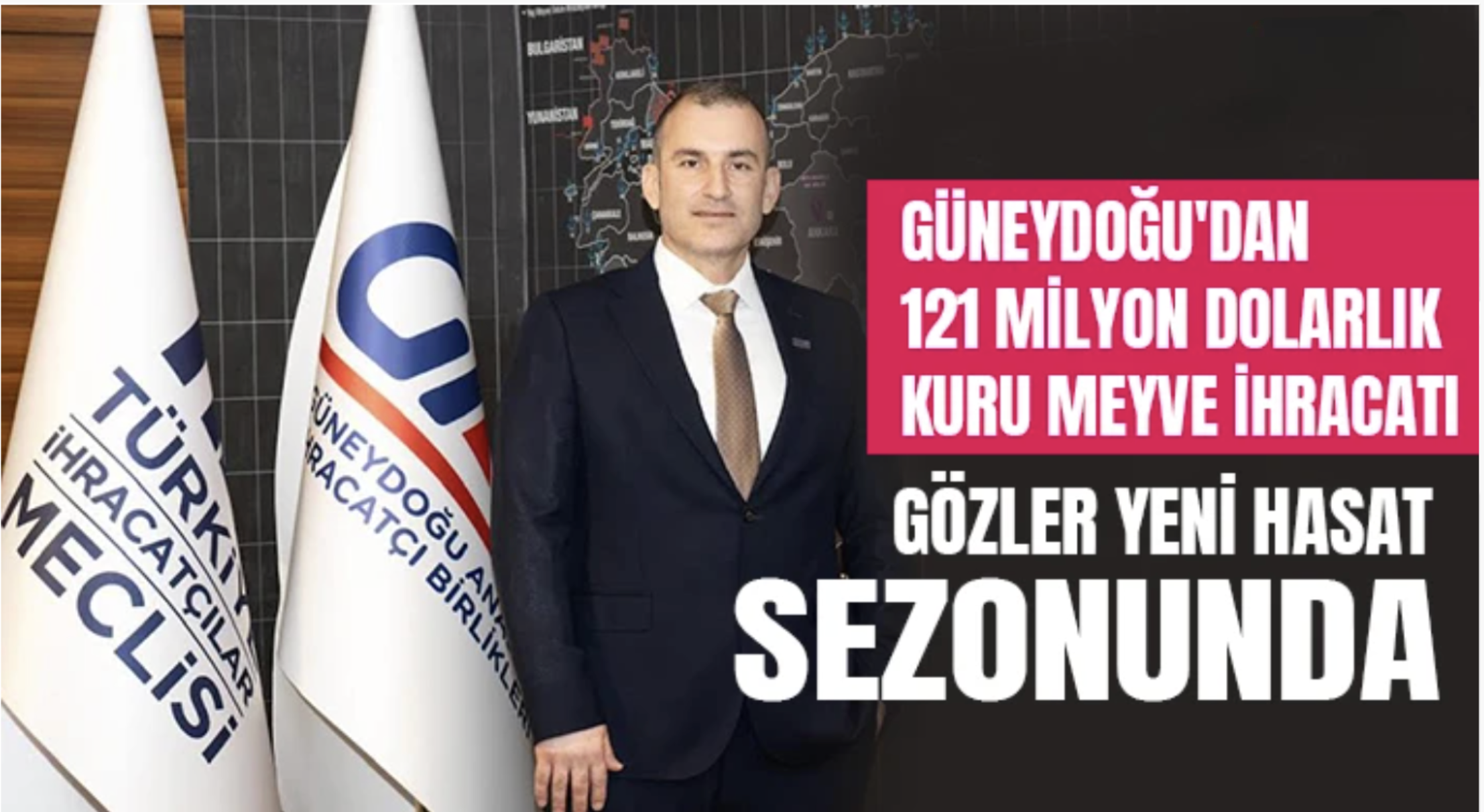 Güneydoğu'dan 121 Milyon Dolarlık Kuru Meyve İhracatı