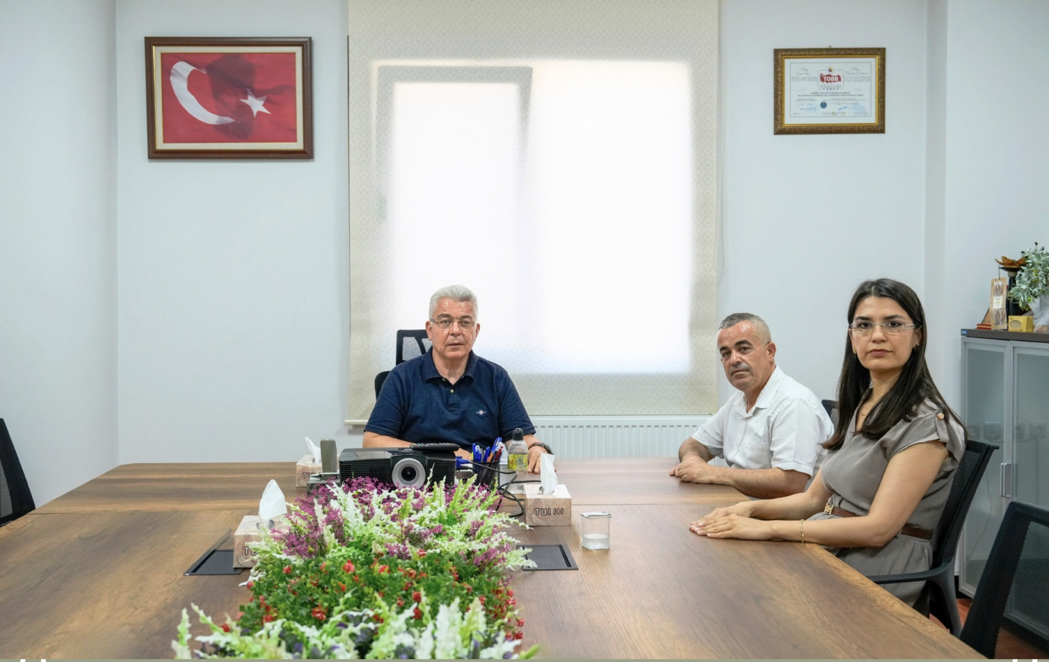 Nizip Gümrük Müdürü Sabit Delioğlu’ndan NTO Başkanı Mehmet Özyurt’a Veda Ziyareti