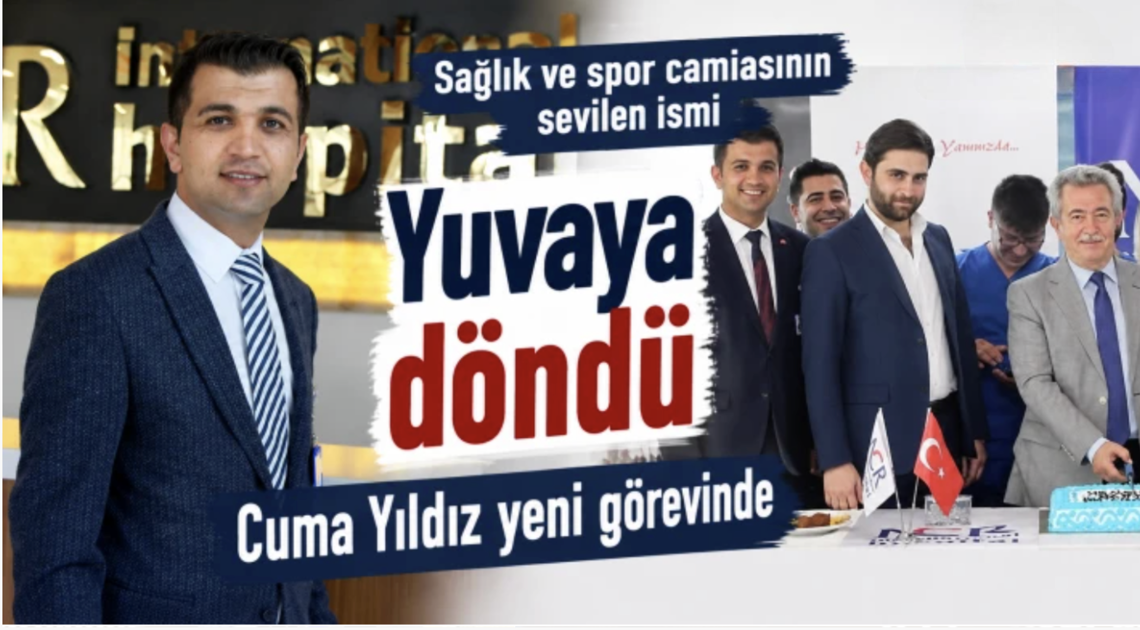 Sağlık ve spor camiasının sevilen ismi yuvaya döndü