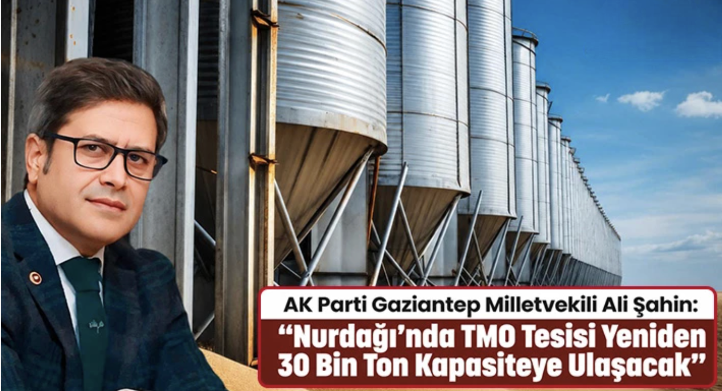 Milletvekili Şahin: “Nurdağı’nda TMO Tesisi Yeniden 30 Bin Ton Kapasiteye Ulaşacak”