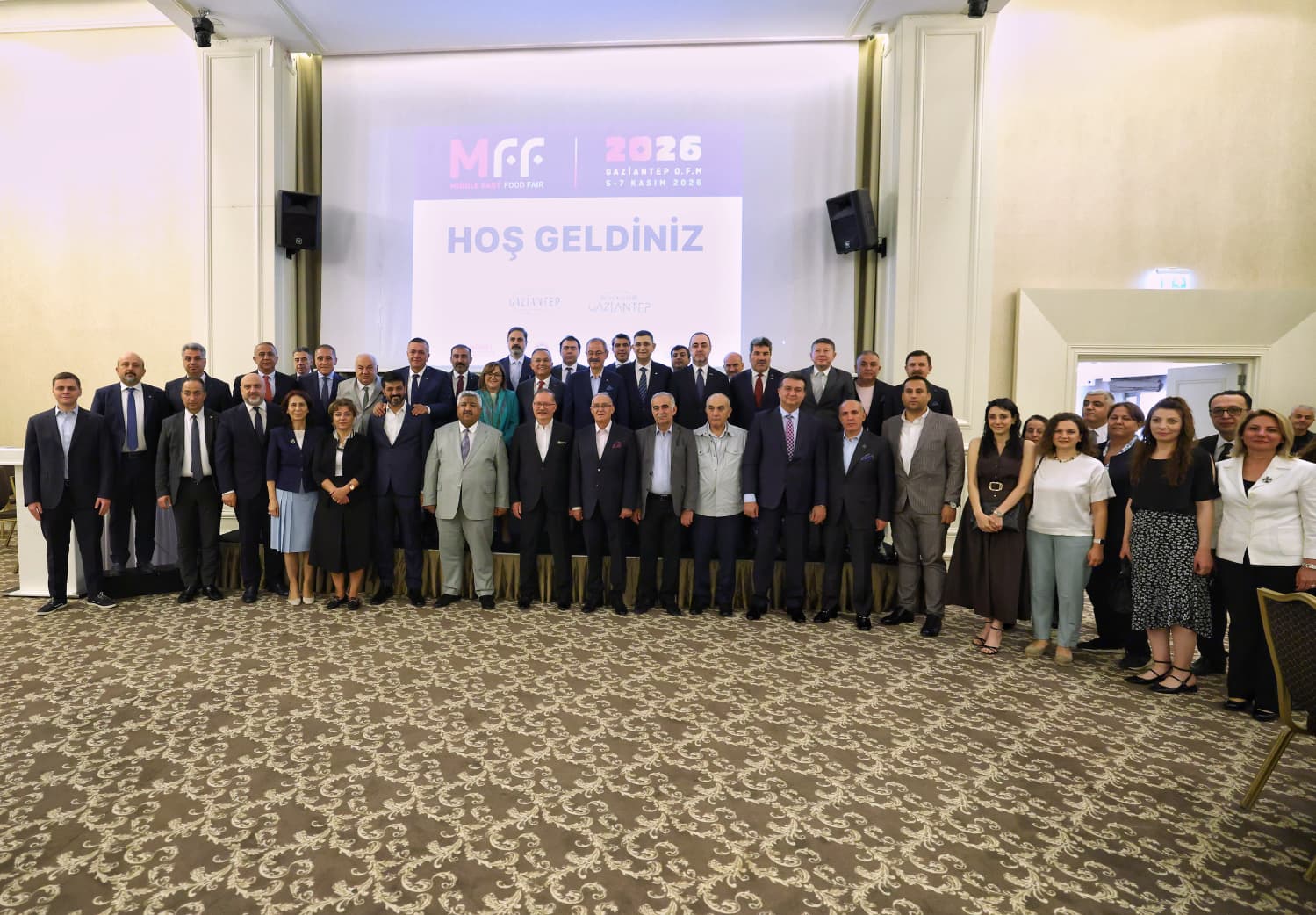 GAZİANTEP GIDA SEKTÖRÜ VE MFF ORTADOĞU GIDA FUARI ORTAK AKIL BULUŞMASI GERÇEKLEŞTİRİLDİ