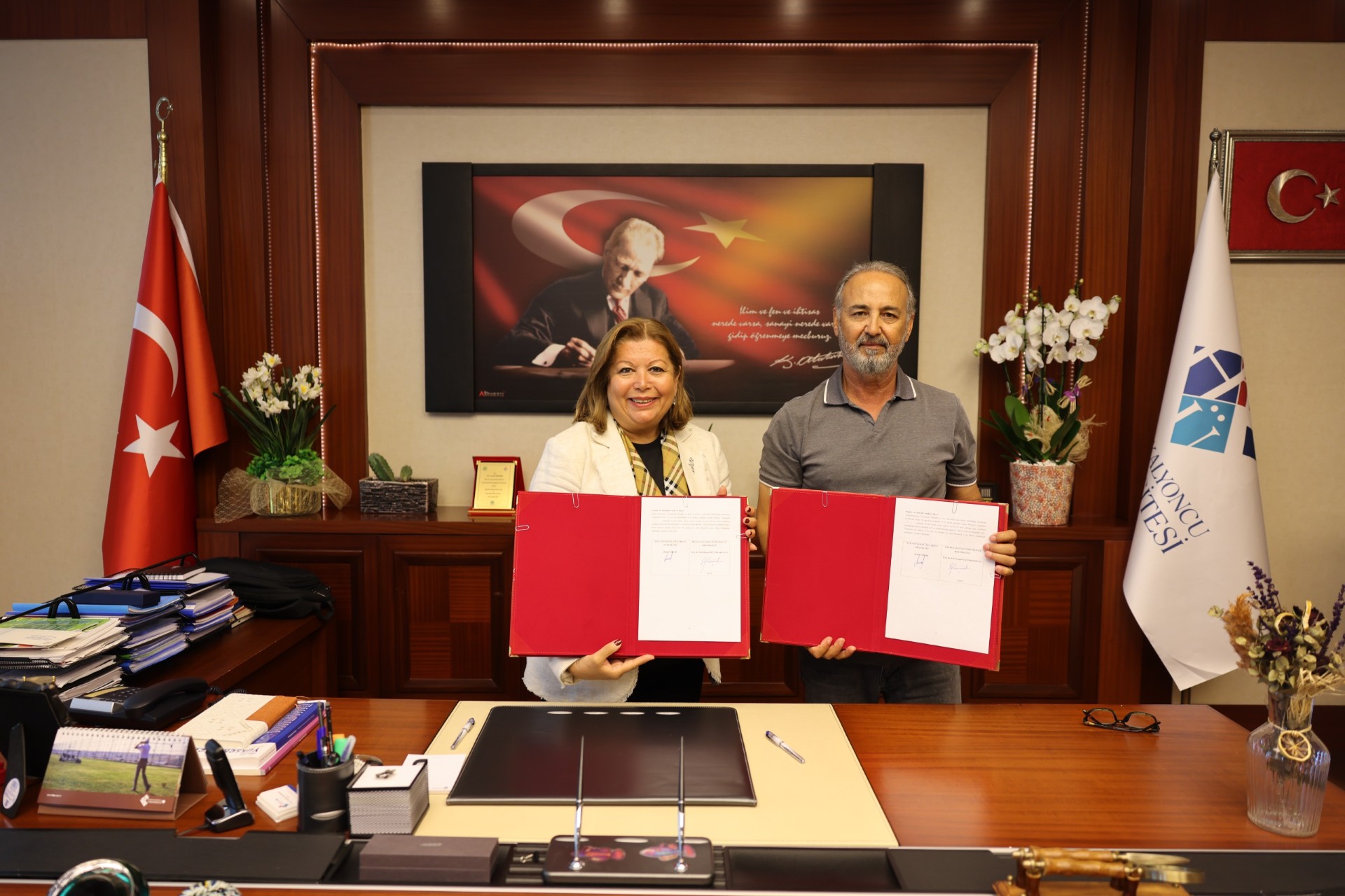 Hasan Kalyoncu Üniversitesi İle Anıl Havacılık Arasında Eğitim İş Birliği Protokolü İmzalandı